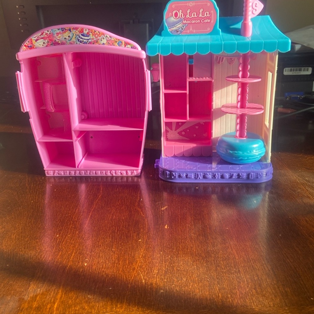 Pink and Teal Kids Toy Playset